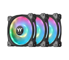 Thermaltake Riing Duo 14 LED RGB TT Premium Edition (3 Stück) / Lüfter / 140 x 140 x 25 mm / 1400 U/min / 26,2 dB