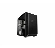 Kolink Citadel MESH schwarz / M-ATX / 2xUSB 3.0 + 1xUSB 2.0 / 2x120 mm / ohne Stromquelle / transparente Seite