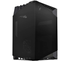 Silverstone SST-LD03B Lucid black / Mini-ITX / 2xUSB 3.0 / 2x120 mm / ohne Stromquelle / transparente Seite