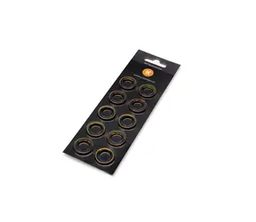 EKWB EK-Torque STC-10/13 mm Farbringpaket - Gold 10 Stück / G1|4"