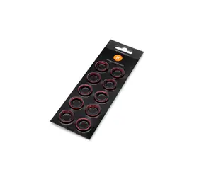 EKWB EK-Torque STC-10/13 mm Farbringpaket - Rot 10 Stück / G1|4"