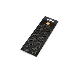 EKWB EK-Torque STC-10/16 mm Farbringpaket - Grün 10 Stück / G1|4"