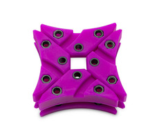 EKWB EK-Vardar X3M Dämpferpaket - Lila 4 Stück / Antivibrationslüfterhalterung / für EK-Vardar X3M