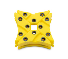 EKWB EK-Vardar X3M Dämpferpaket - Gelb 4 Stück / Antivibrationslüfterhalterung / für EK-Vardar X3M