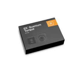 EKWB EK- Quantum Torque 6er-Pack HDC 16 - Schwarz / G1|4" auf 16 mm Außendurchmesser / schwarz / 6 Stück