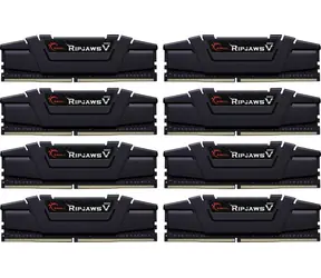 G.Skill Ripjaws V Schwarz 256 GB (8 x 32 GB) 3600 MHz / DDR4 / CL18-22-22-42 / 1,35 V / XMP 2.0