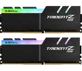 G.Skill Trident Z RGB 16GB (2x8GB) 3600MHz schwarz / DDR4 / CL16-19-19-39 / 1,35V / XMP 2.0 / LED-Hintergrundbeleuchtung