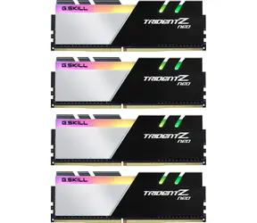 G.Skill Trident Z Neo 128 GB (4 x 32 GB) 3600 MHz schwarz / DDR4 / CL18-22-22-42 / 1,35 V / XMP 2.0 / LED-Hintergrundbeleuchtung 