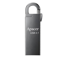 Apacer AH15A 16GB Silber / USB-Stick / USB 3.0 (3.1 Gen 1) / mit Karabiner