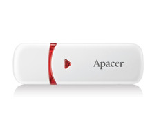 Apacer AH333 32GB weiß / USB-Stick / USB 2.0 / mit Hülle