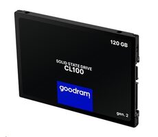Goodram CL100 Gen. 3 120 GB / 2,5 Zoll / SATA III / 3D-NAND TLC / R: 500 MB/s / W: 360 MB/s 