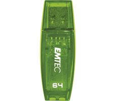 EMTEC C410 Color Mix 2.0 64GB grün / Flash Disk / 64GB / USB 2.0