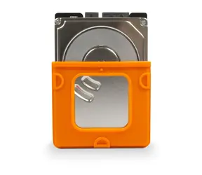 Fantec Schutzhülle 2,5" orange / Schutzrahmen für 2,5"-Festplatten