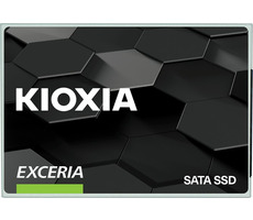 KIOXIA EXCERIA 960 GB / 2,5 Zoll / SATA III / TLC / R: 555 MB / B: 540 MB / IOPS: 82.000 88.000 / MTBF 1,5 MHz / 3 Jahre