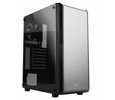 Zalman S4 schwarz-silber / ATX / 1xUSB 3.0 + 1xUSB 2.0 / 2x120mm / ohne Netzteil / transparente Seite