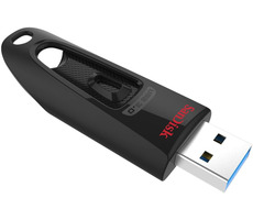 SanDisk Ultra 512 GB schwarz / Flash Disk / USB 3.0 / 128bit AES-Verschlüsselung
