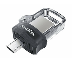 SanDisk Ultra Dual 32 GB / Flash Disk / 32 GB / USB 3.0 (A & microUSB) / Geschwindigkeit bis zu 150 MB