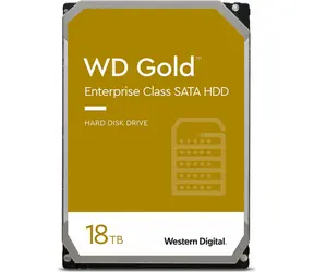 WD Gold 18 TB / HDD / 3,5" SATA III / 7.200 U/min / 512 MB Cache / 5 Jahre