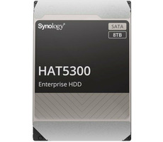 Synology HAT5300 8 TB / 3,5" SATA III / 7200 U/min / 256 MB Cache / 512 e / MTBF 2,5 Std. / 5 Jahre