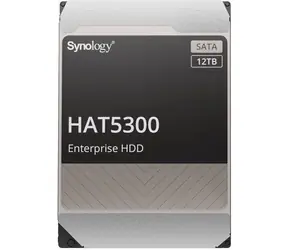Synology HAT5300 12 TB / 3,5 Zoll SATA III / 7200 U/min / 256 MB Cache / 512e / MTBF 2,5 MHz / 5 Jahre