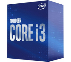 Intel Core i3-10105 bei 3,7 GHz / TB 4,4 GHz / 4C8T / 6 MB / Grafik / 1200 / ... Lake / 65 W