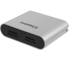 Kingston Workflow Dual-Slot microSD / Kartenleser / USB 3.2 Gen1 / microSDHC & microSDXC UHS-I, UHS-II