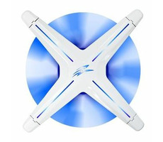 Evolveo Ptero 12CB Lüfter 120mm weiß / PWM / 4pin / blaue LED / 12V 