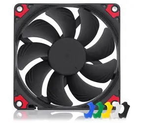 Noctua NF-A9x14 HS-PWM schwarz / 92 mm / SSO2-Lager / 23,6 dB @ 2500 RPM / 57,5 m3h / 4-Pin