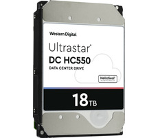 WD Ultrastar DC HC550 18 TB (0F38353) / HDD / 3,5" SAS III / 7.200 U/min / 512 MB Cache / 5 Jahre / für Rechenzentren