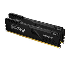 Kingston FURY Beast Schwarz 16 GB (2 x 8 GB) DDR4 3600 MHz / CL17 / DIMM / 1,35 V / Nicht-ECC / Nicht registriert 