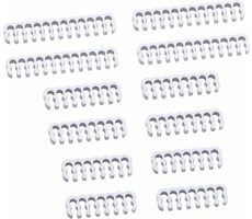 CableMod PRO Bridged Kabelklemmen-Set weiß / 12 Klemmen / 4x24pin / 4x16pin / 4x14pin