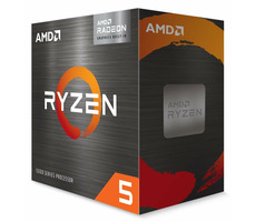 AMD RYZEN 5 5600G bei 3,9 GHz / Turbo 4,4 GHz / 6C12T / L2 3 MB L3 16 MB / AM4 / RX Vega 7 / 65 W