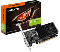 GIGABYTE GeForce GT 1030 Low Profile D4 2G / 1151 - 1417 MHz / 2 GB DDR4 2,1 GHz / 64-Bit / DVI-D + HDMI / 20 W