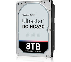 WD Ultrastar 8 TB / HDD / 3,5" SATA III / 7.200 U/min / 256 MB Cache / 5 Jahre / für Server