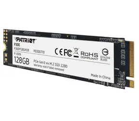 Patriot P300 128 GB / M.2 2280 / QLC / R: 1600 MB / W: 600 MB / 3 Jahre