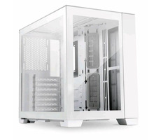 Lian Li O11 Dynamic Mini Snow Edition / ATX / 2xUSB 3.0 + 1xUSB-C / ohne Netzteil / transparente Seite