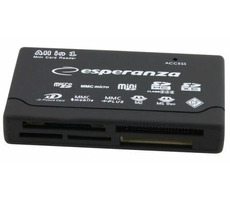 Esperanza EA119 Speicherkartenleser All-in-One / USB 2.0