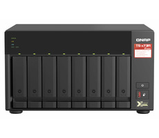 QNAP TS-873A-8G / 8x HDD / RYZEN V1500B 2,2 GHz / 8 GB DDR4 / 3,5"&2,5" SATA / 2x2,5GLAN
