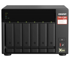 QNAP TS-673A-8G / 6x HDD / RYZEN V1500B 2,2 GHz / 8 GB DDR4 / 3,5"&2,5" SATA / 2x2,5GLAN