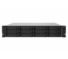 QNAP TS-1232PXU-RP-4G / 12x HDD / Alpine AL324 1,7 GHz / 4 GB DDR4 / 3,5" & 2,5" SATA / 2x2,5GLAN / 2x 10GbE SFP+