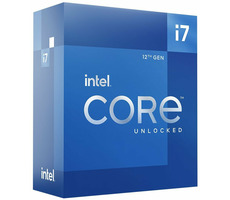 Intel Core i7-12700K bei 3,6 GHz / TB 5,0 GHz / 12C20T / L2 12 MB / UHD-Grafik 770/1700 / Alder Lake / 190 W