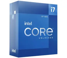 Intel Core i7-12700K bei 3,6 GHz / TB 5,0 GHz / 12C20T / L2 12 MB / UHD-Grafik 770/1700 / Alder Lake / 190 W