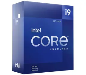 Intel Core i9-12900KF bei 3,2 GHz / TB 5,2 GHz / 16C24T / L2 14 MB / Kein VGA / 1700 / Alder Lake / 241 W