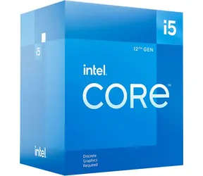 Intel Core i5-12400F bei 2,5 GHz / TB 4,4 GHz / 6C12T / 18 MB Cache / Kein VGA / 1700 / Alder Lake / 65 W
