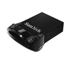 SanDisk Ultra Fit 128 GB schwarz / Flash Disk / USB 3.1 A / Geschwindigkeit bis zu 130 MB 