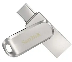 SanDisk Ultra Dual Drive Luxe 32 GB Silber / Flash Disk / USB-A 3.1 & USB-C 3.1 / Lesegeschwindigkeit: 150 MB