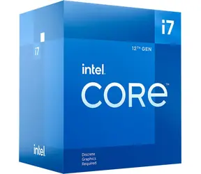 Intel Core i7-12700F bei 2,1 GHz / TB 4,9 GHz / 12C20T / L2 12 MB / Ohne VGA / 1700 / Alder Lake / 180 W