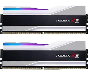 G.Skill Trident Z5 RGB Silber 32 GB (2 x 16 GB) 6000 MHz / DDR5 / PC5-48000 / CL36-36-36-96 / 1,35 V / XMP 3.0 