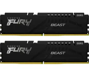Kingston FURY Beast Black 64 GB (2x 32 GB) DDR5 5600 MHz / CL40 / DIMM