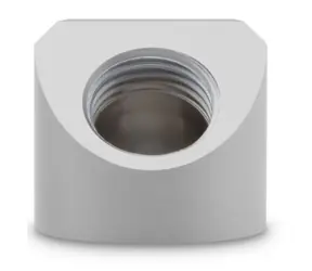 EKWB EK - Quantum Torque Static FF 45° - Satiniertes Titan